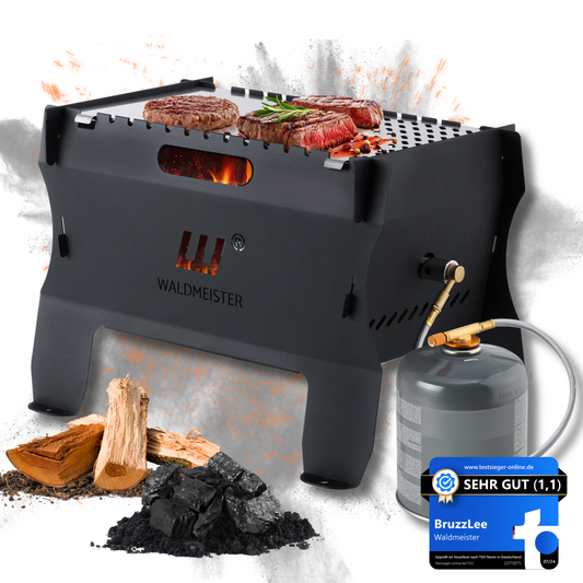 Der BruzzLee - dein mobiler & steckbarer Gasgrill