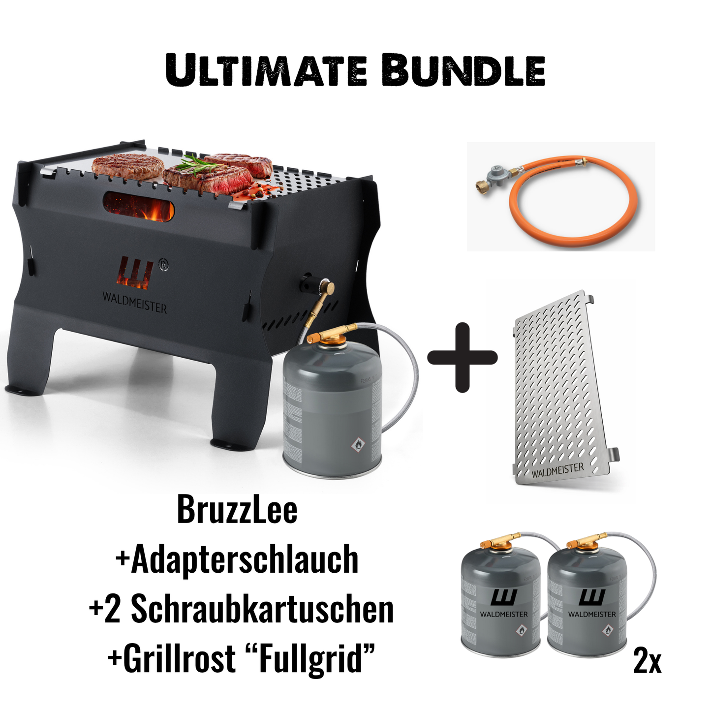 Der BruzzLee - dein mobiler & steckbarer Gasgrill für jedes Abenteuer