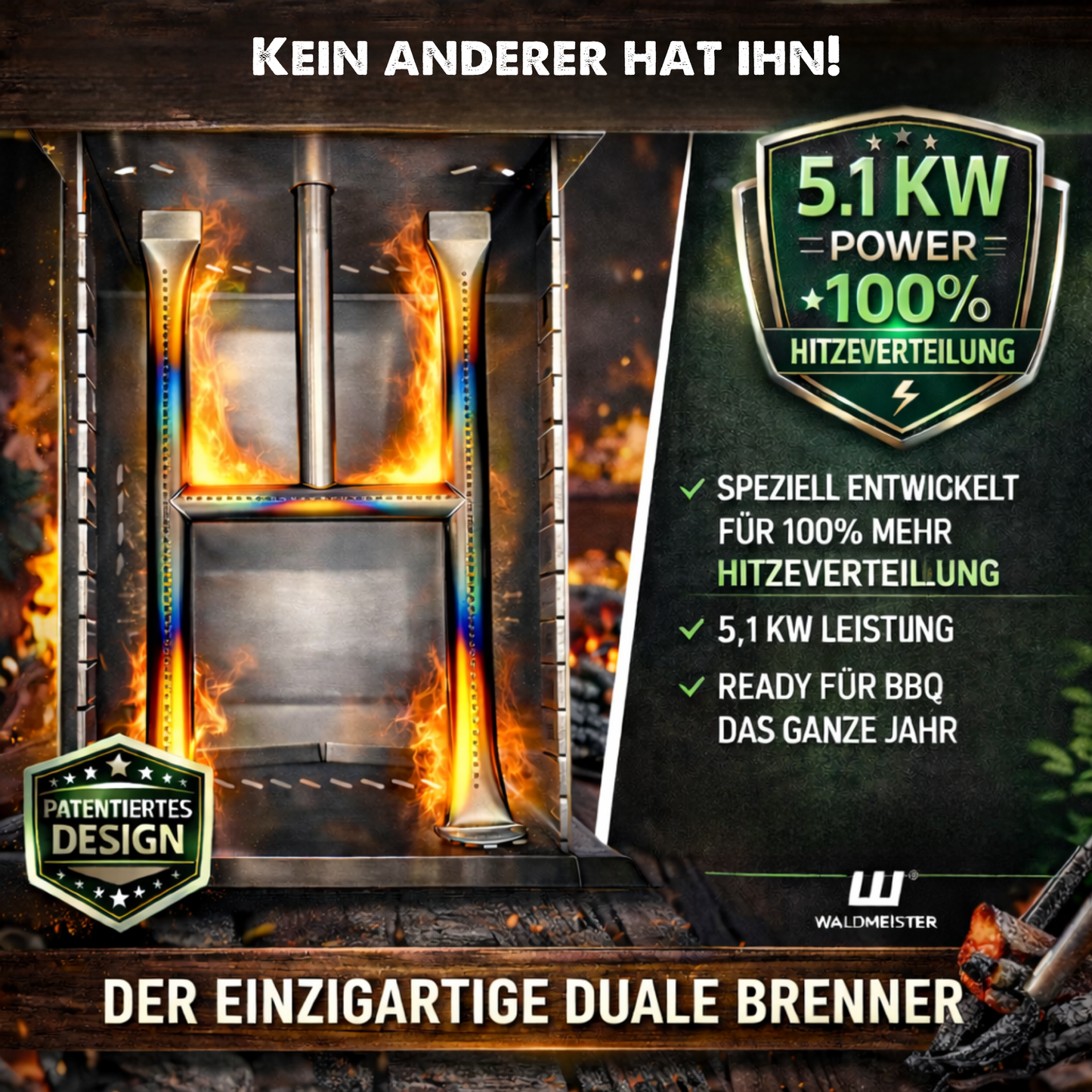 Der BruzzLee - dein mobiler & steckbarer Gasgrill für jedes Abenteuer